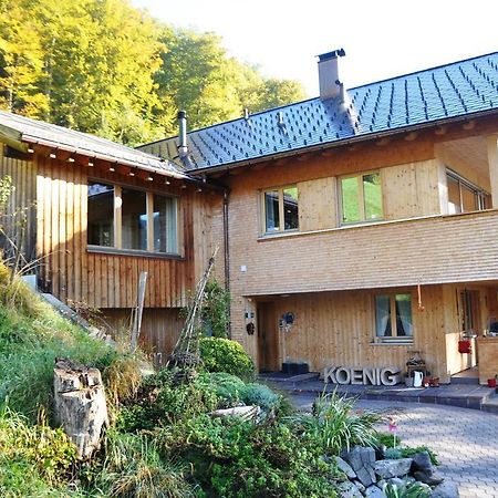Haus Koenig Lägenhet Bezau Exteriör bild