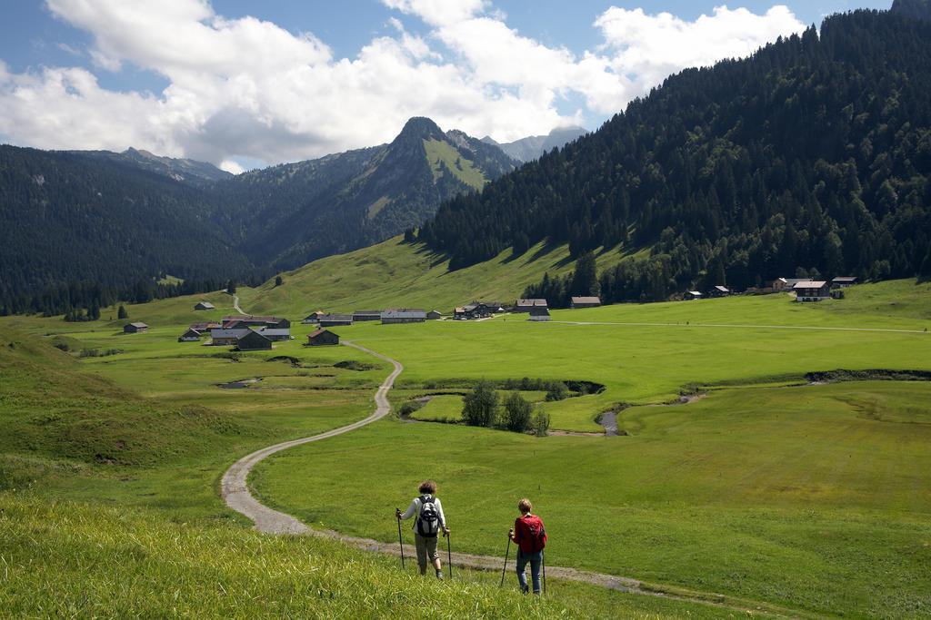Haus Koenig Lägenhet Bezau Exteriör bild