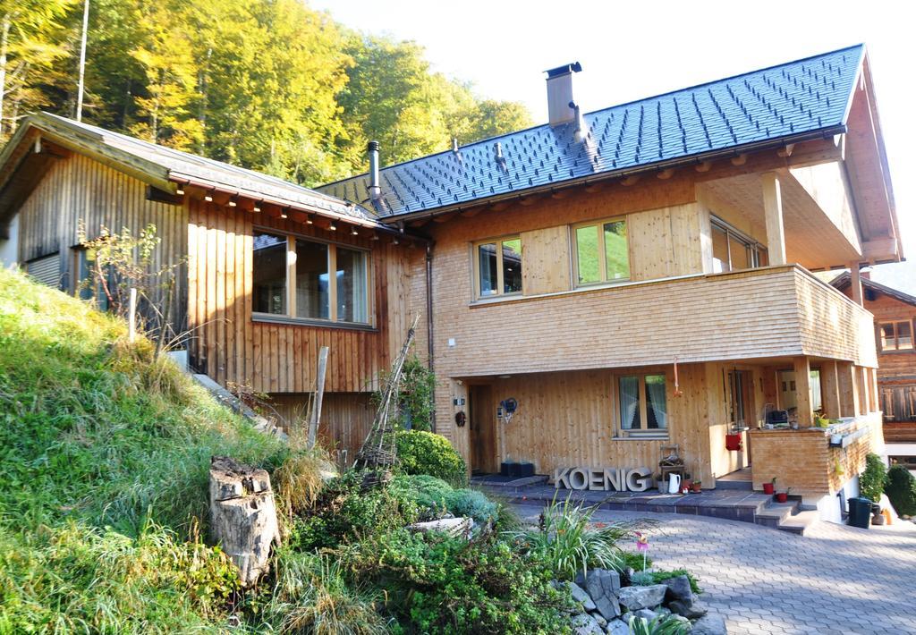 Haus Koenig Lägenhet Bezau Exteriör bild